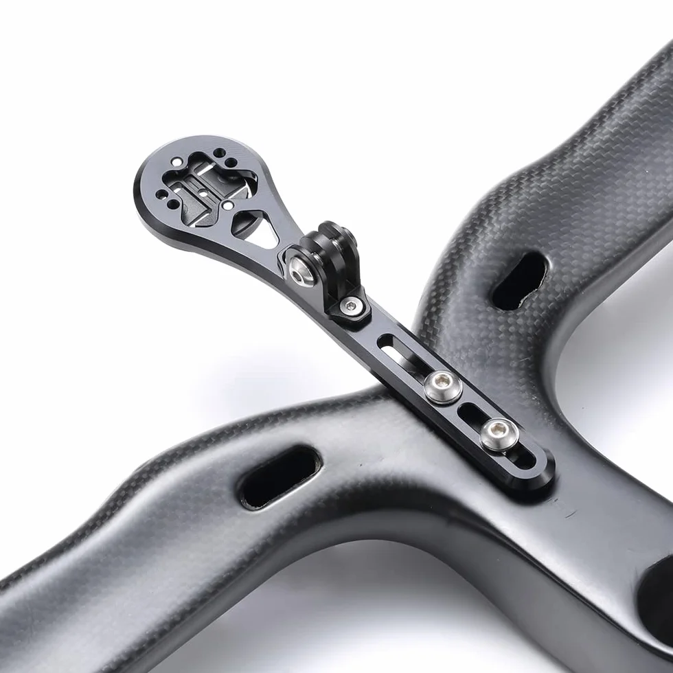 Cestbon Aero - Support frontal intégré combiné pour Garmin Edge Wahoo Elemnt Bryton Rider Stages Dash Hammerhead Compatible avec cockpit Canyon CEP et guidon Wilier Filante