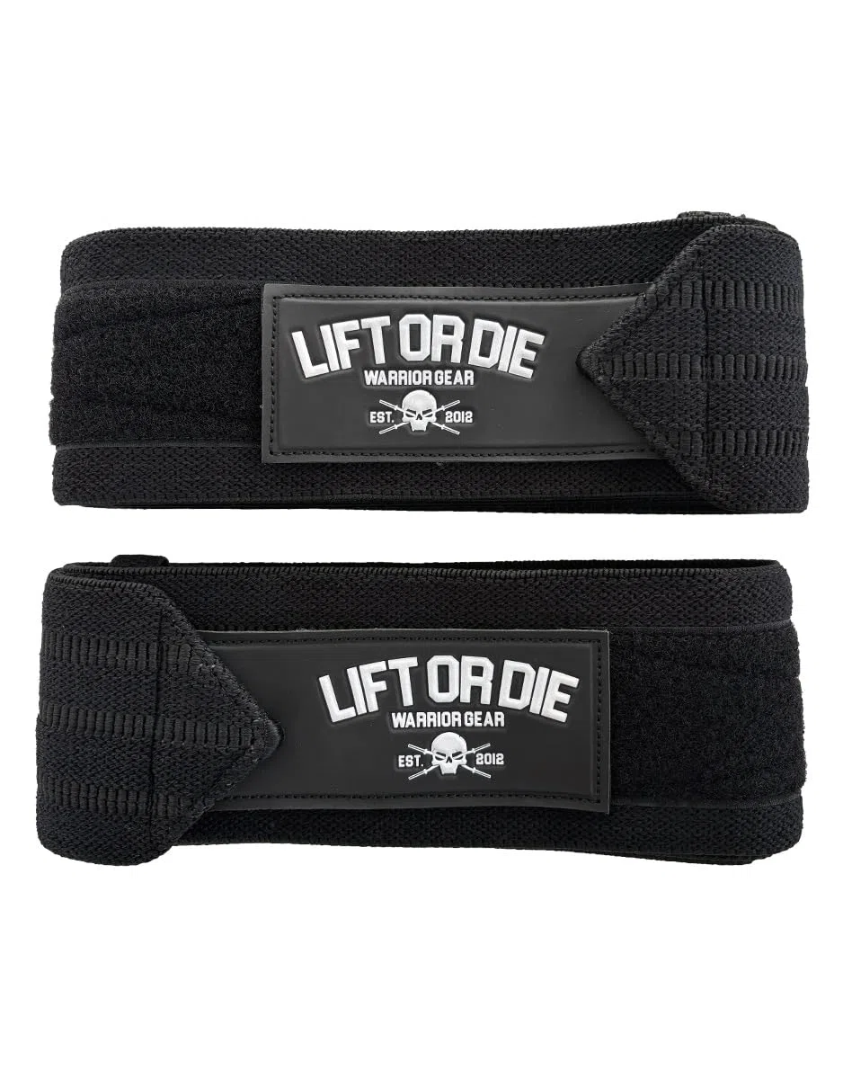Bandes de Coudes Warrior Gear | Eclatez vos records : Maintien & Protection Exceptionnel | Développé couché - Développé militaire | Bande de Coude Musculation - Powerlifting - Strongman - Bodybuilding