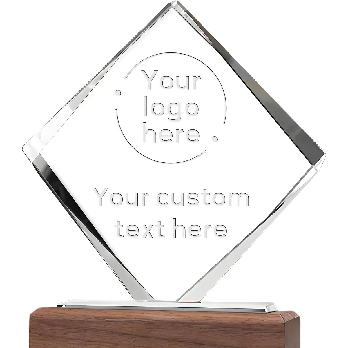trophée personnalisable XSTZR, trophées en cristal personnalisés - Trophées gravés sur mesure pour la reconnaissance des entreprises, les célébrations de retraite, les réalisations sportives et les ca