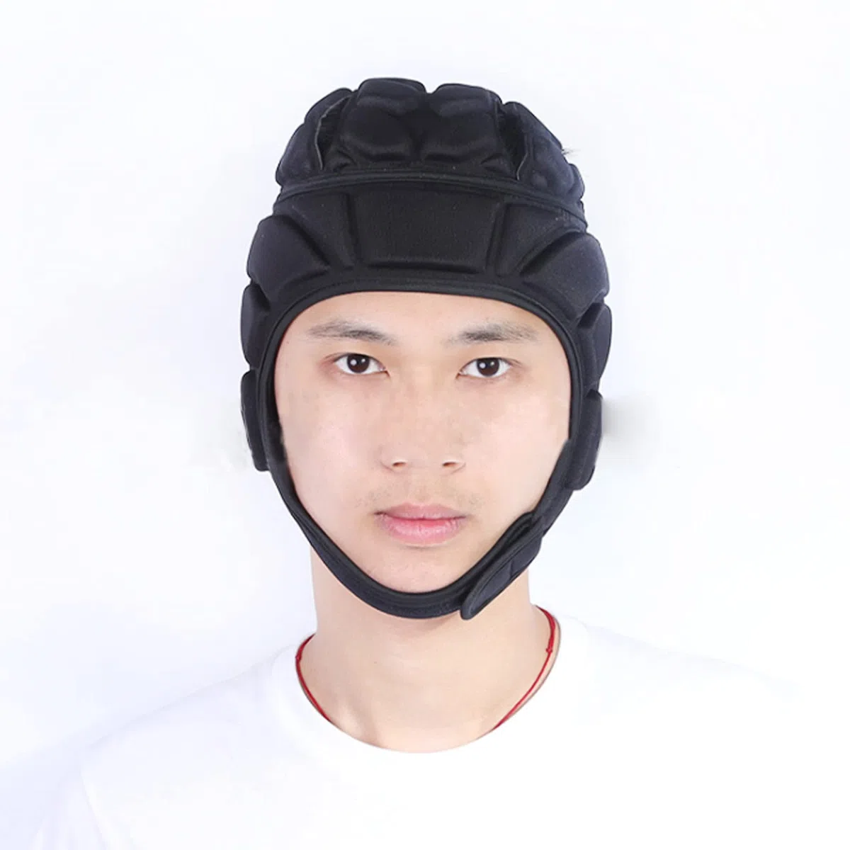 Casque de Rugby à Coque Souple - Protection Réglable pour Football, Sports d'équipe, Entraînement, Crosse et Sports en Plein Air - Chapeau Protecteur pour la Tête