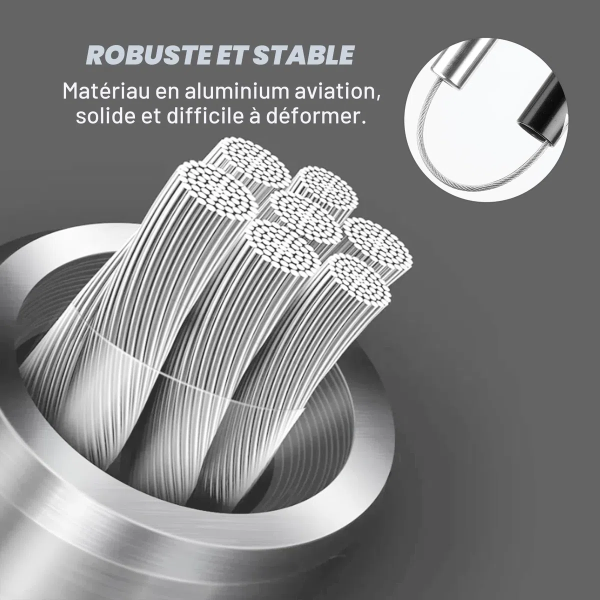 GIBOHOM Bâtons de Randonnée en Aluminium 2 PCS, Baton de Marche Nordique Pliable Télescopique Antichoc Antidérapant 105-125 CM, Baton de Randonnée avec 4 Paires de Tampons Caoutchouc pour Trekking