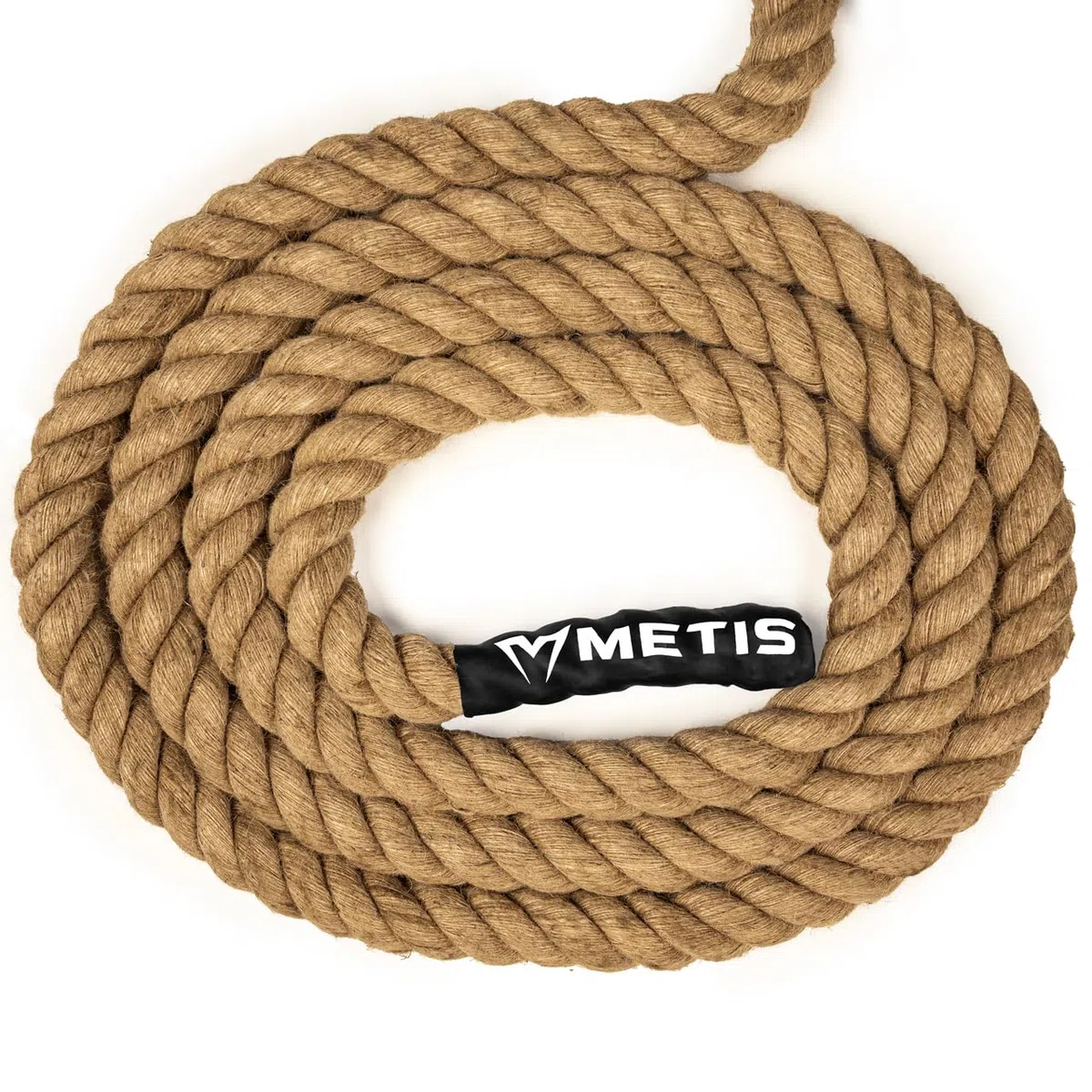 FORZA METIS Corde de Tir à la Corde | Extrémités en Cuir Synthétique | Idéale pour Les Journées Sportives Scolaires