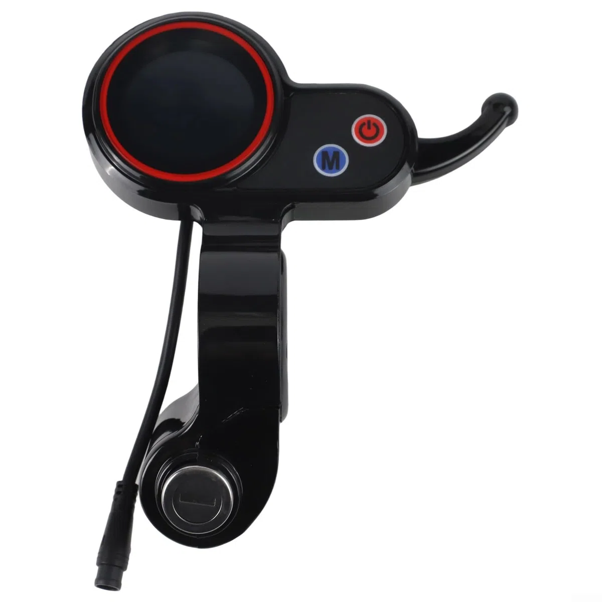 Écran LCD pour scooters Hitway H5 Interface 6 broches conçue pour une vitesse précise du niveau de batterie et des kilomètres parcourus