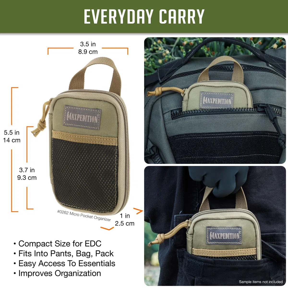 Maxpedition Micro Pocket Organizer