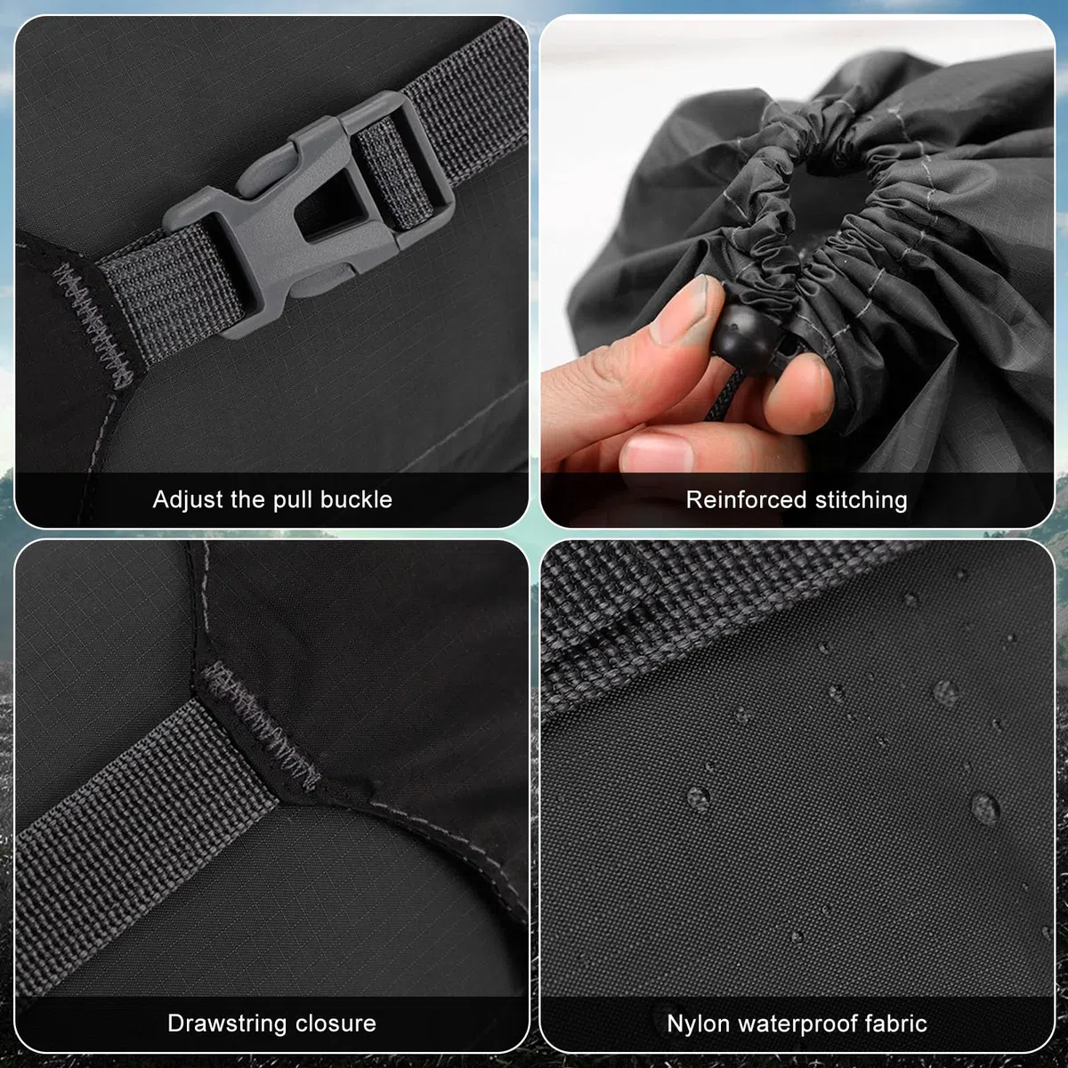 Sac De Compression pour Sac De Couchage,Sac De Rangement en Nylon Compact pour Le Camping,Sac De Rangement pour Sac De Couchage,Étanche Et Ultra Léger,pour Les Voyages,La Randonnée