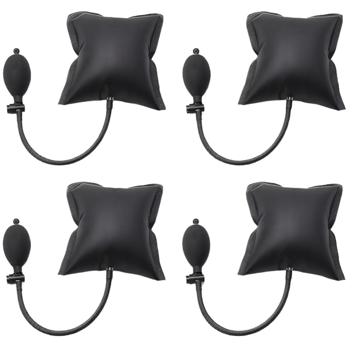 Winbag, CTRICALVER 4Pièces Coussin de Levage Gonflable, Capacité de Charge 200kg, Coussin d'air pour Installation de Porte et Fenêtre à la Maison Réparation de Voiture Fixation d'équipement Électrique