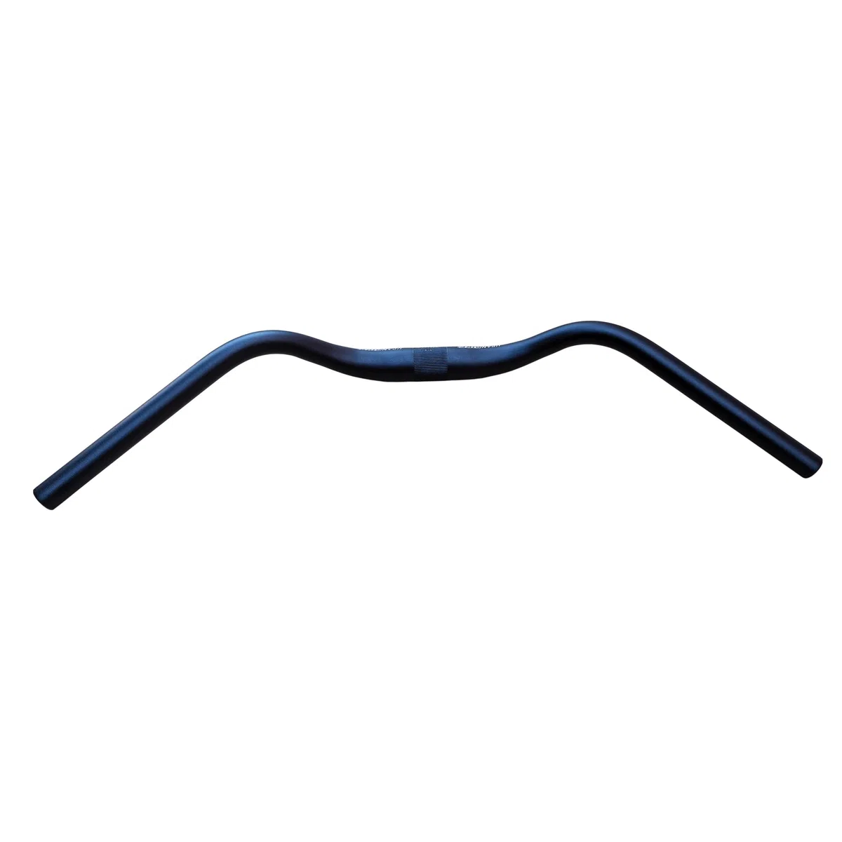 UPANBIKE UPANBIKE vélo guidon moustache forme barre en alliage d'aluminium vélo contremarche guidon Diamètre, 25.4 mm *660mm,(Noir, 25.4mm)