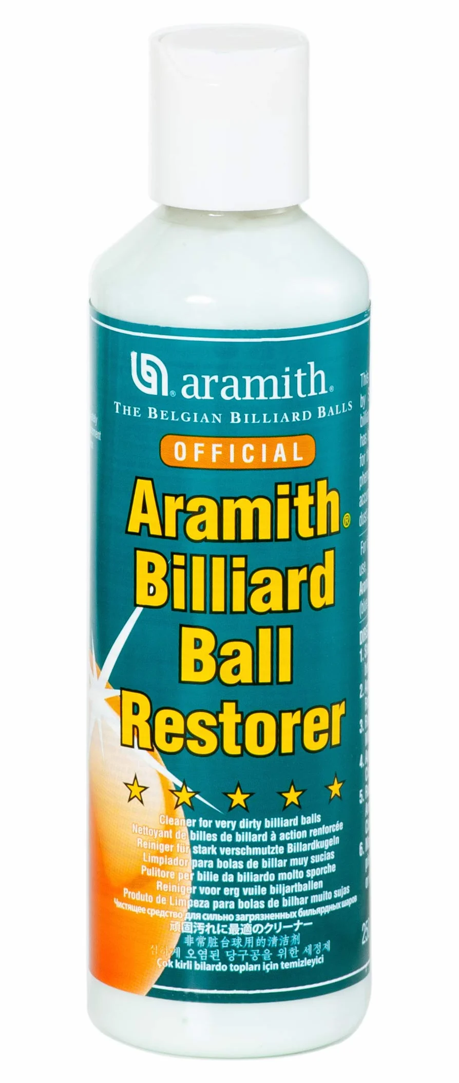 Aramith - Pool - snooker - Queue de Billard - Nettoyant pour Boules de Billard