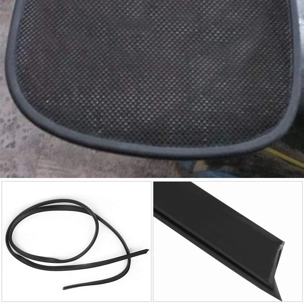 Agatige 100cm Bande De Protection Des Bords, Protecteur Pagaie De Carbone Accessoire Paddleboard Surfboad, Protège-Palette Pliable Portatif Pratique, Protecteur Bord Caoutchouc Pour Pagaies Navigation