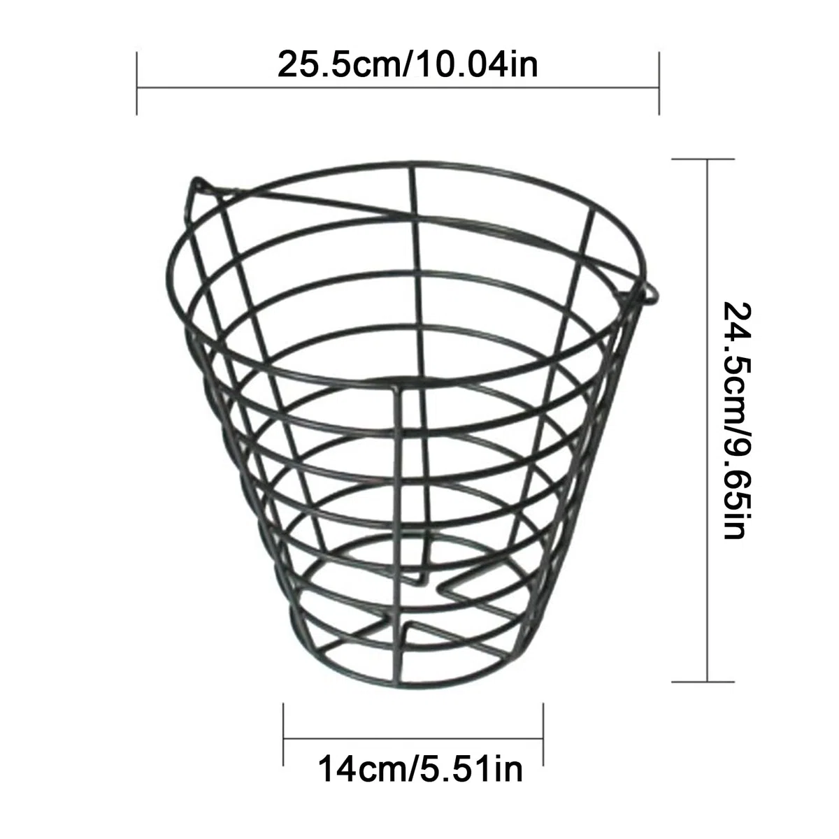 Teksome Panier De Rangement pour Balles De Golf,Conteneur 100 Balles | avec Poignée pour Practice Jardin Parcours Équipement Sportif