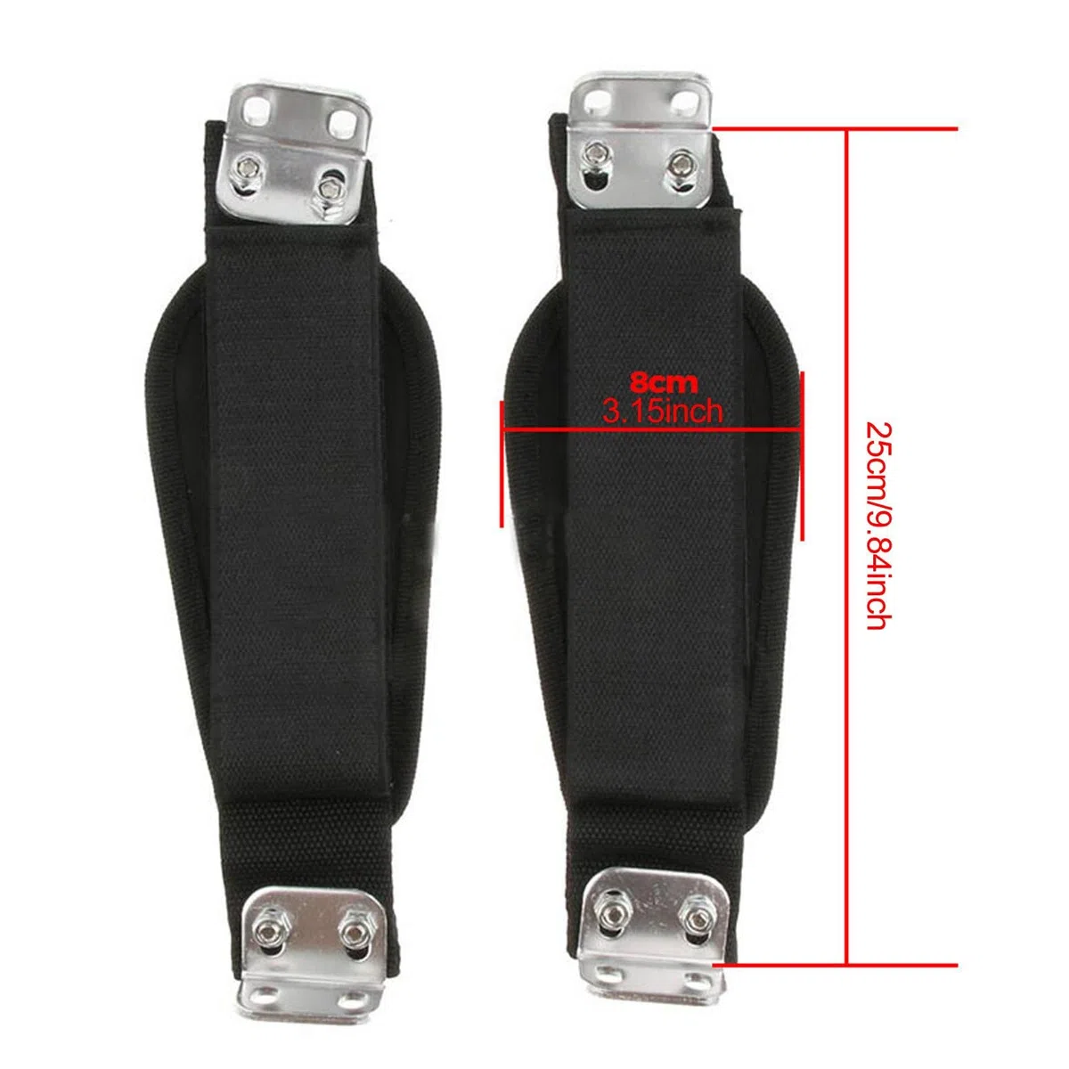Fenteer Sangles de Pied Réglables pour Skateboard électrique