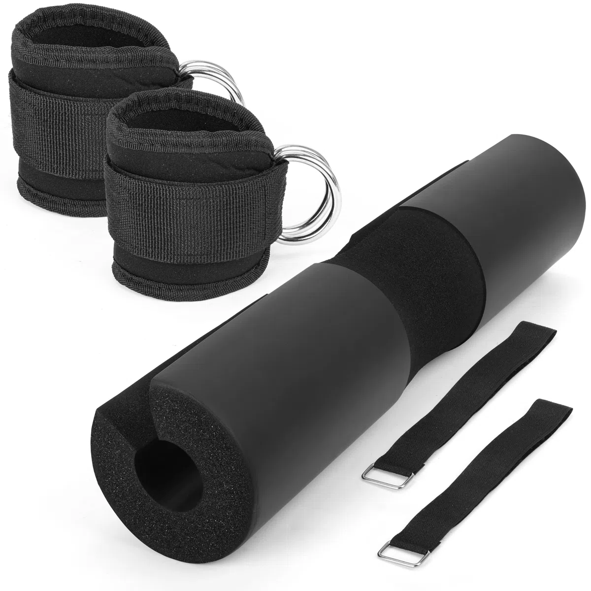 Belle Vous Mousse pour Barre de Musculation - Mousse pour le Cou et les Épaules - Mousse de Protection d’Haltere pour Haltérophilie et Gym - Compatible avec Barre Olympique