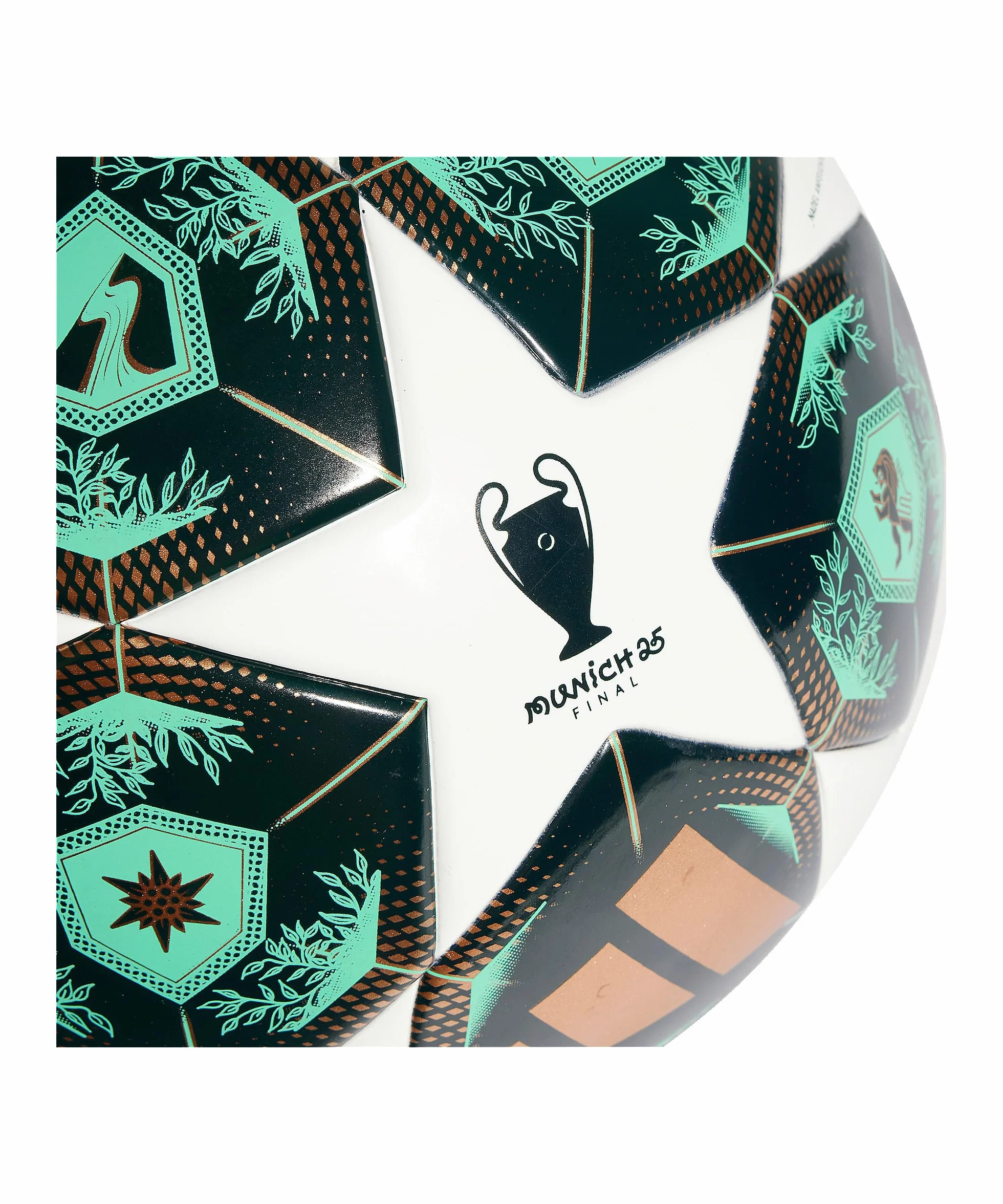 adidas UEFA Champions League J350 JH1290 Ballon de Football, Unisexe, Vert, 4 EU