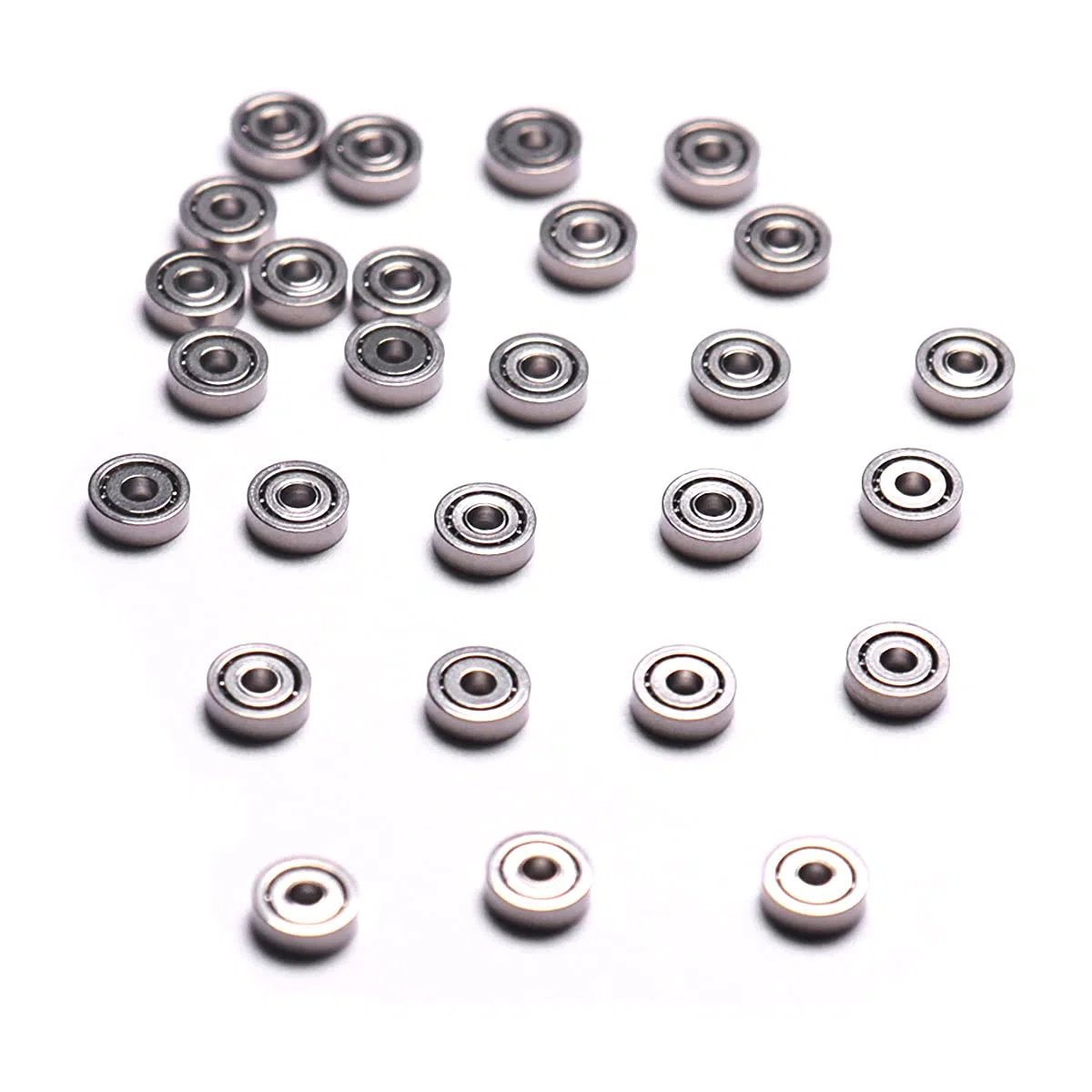 Atoplee Lot de 100 roulements à billes miniatures 681ZZ 1 x 3 x 1 mm