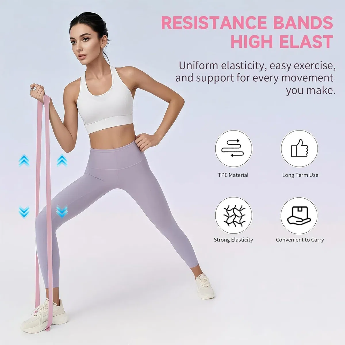 Kit Pilates Essentials, Ensemble de Yoga 5 pièces pour Femmes, Pilates à Domicile, Comprend Un Ballon de Pilates, Un Anneau de Yoga Magic et des Bandes de résistance