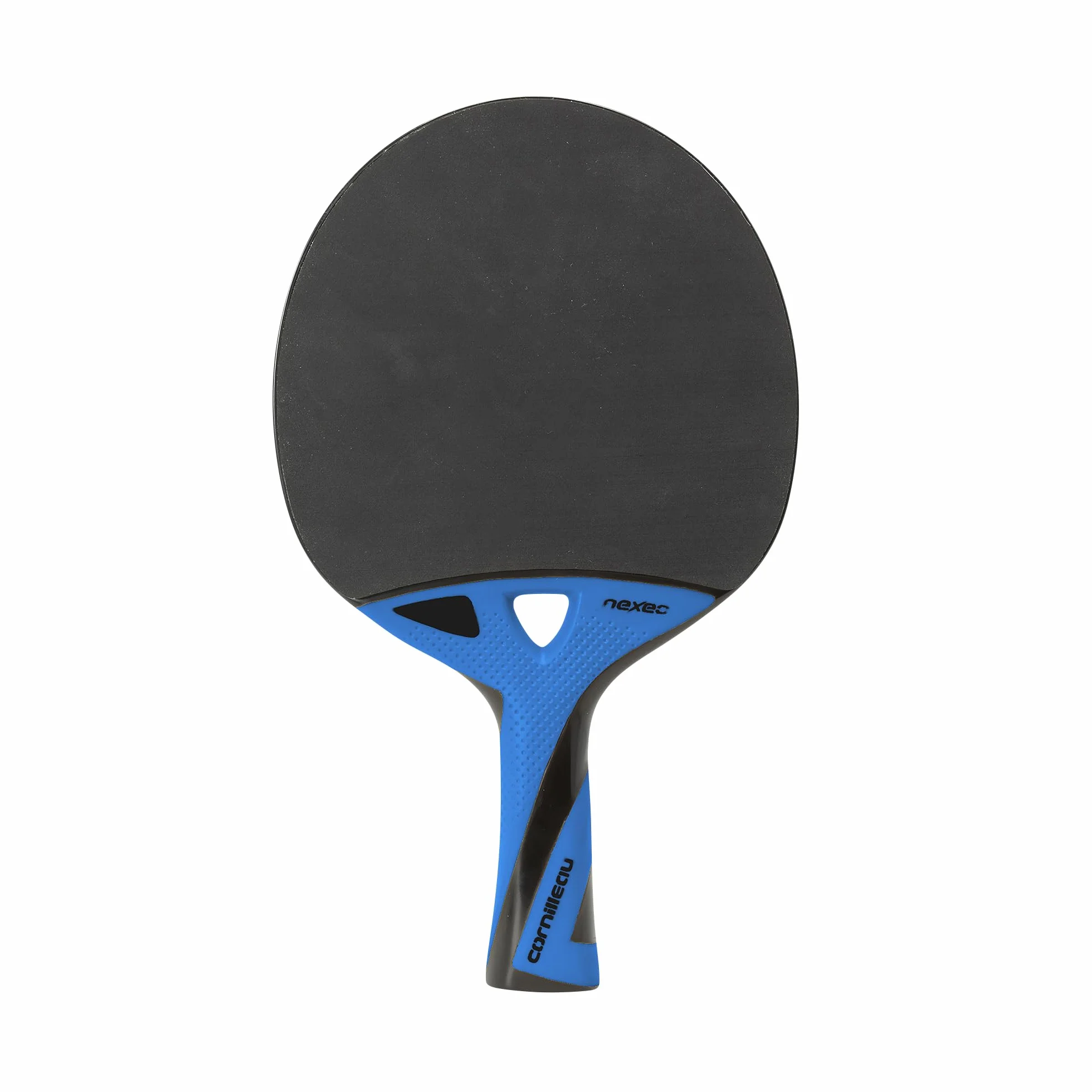CORNILLEAU - Raquette de ping-Pong d'extérieur - restitution optimale des Effets - Nexeo X90 Carbon - Noir et Bleu