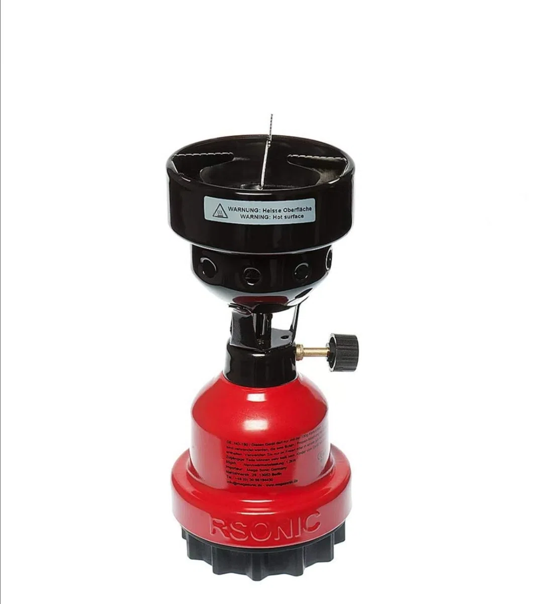 Réchaud Camping à charbon chicha allume grillanzünder + 4 x Cartouches Gaz + Briquet neuf