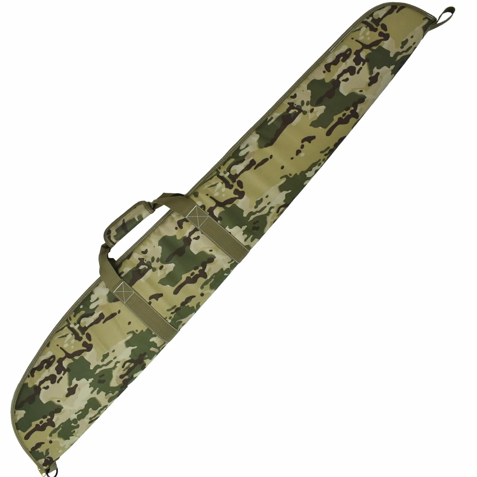 AUMTISC Maleta Rifle Escopeta, Estuche Transporte Armas Largas, Caza Tiro, Espuma Acolchada