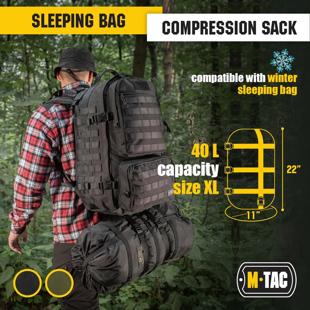 M-Tac Sleeping Bag Compression