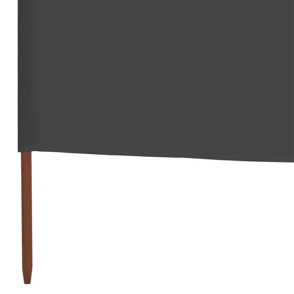Coupe-vent pliable en 5 pièces - 600 x 160 cm - En tissu non tissé de qualité supérieure et durable - Brise-vue - Pour jardin, plein air, camping, parc - Pour protéger contre le vent, le sable