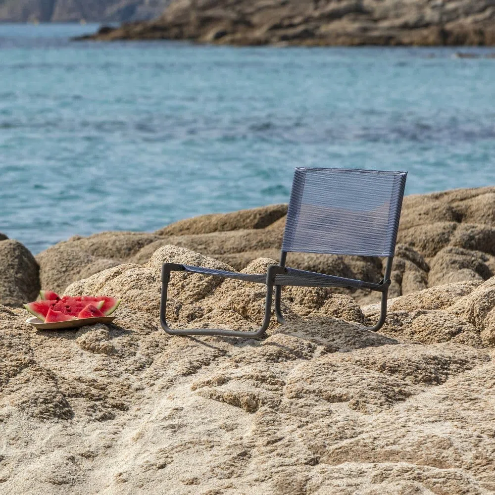 Lafuma Mobilier CB Chaise Basse, Aluminium, Océan II, Normal