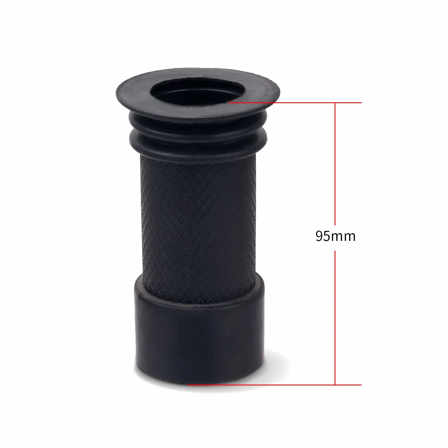 télescope oculaire Espion Airsoft Couvre il en Caoutchouc Prolongateur de recul 40-43.5mm Flexible d'illeton Visière Antichoc Lunette de visée pour la Chasse