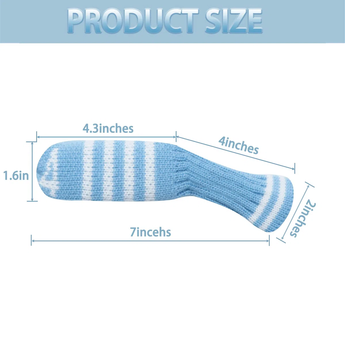 LeFeng 10pcs Knitted Golf Iron Head Covers 3-9/A/P/S Set - Lightweight and Durable Material - Multiple Patterns Golf Club Head Covers - Fit Well for Callaway Ping Taylormade Cobra Etc.