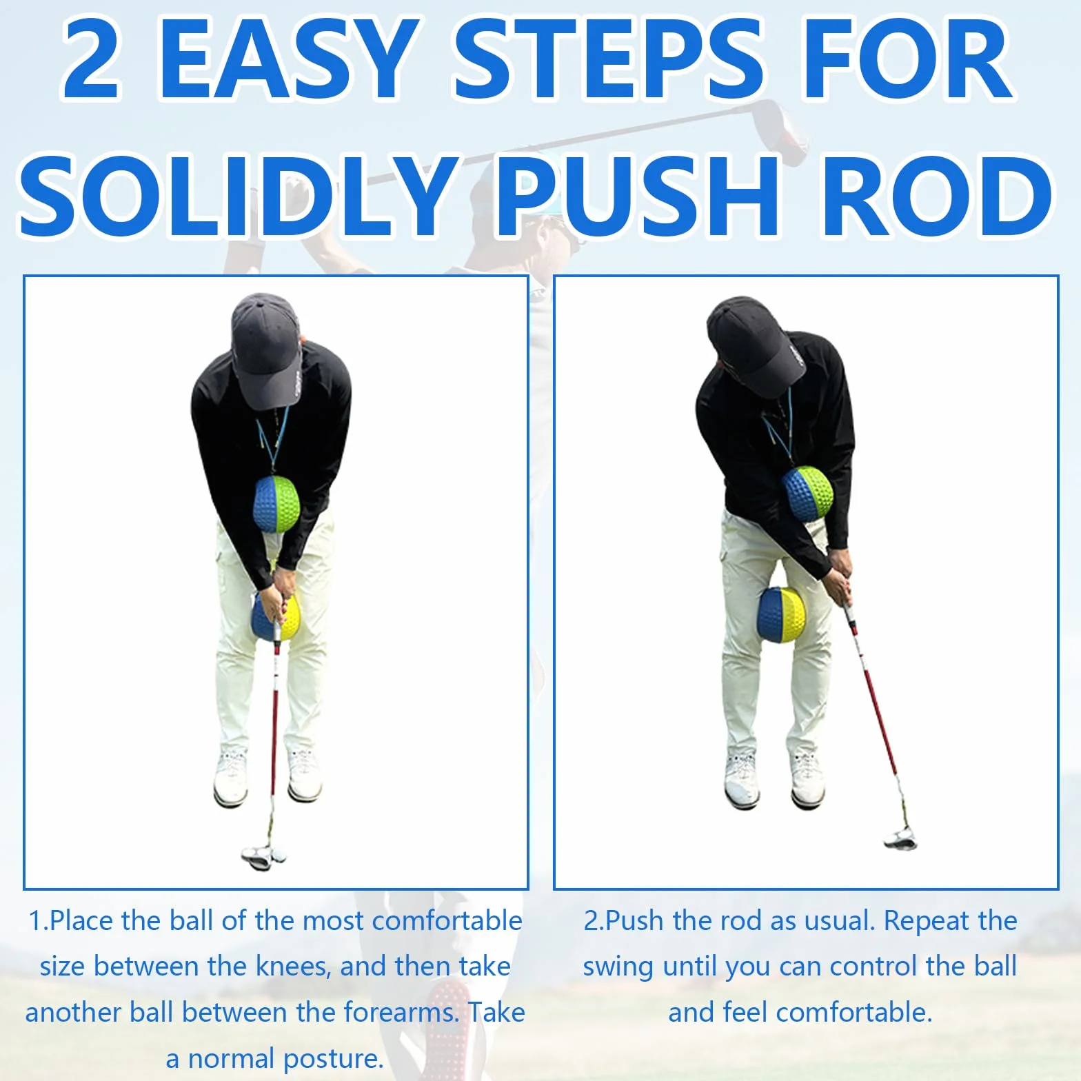 Entraîneur de Swing de Golf, Accessoires d'Entraînement pour Hommes et Femmes Balle d'Entraînement au Swing Accessoire pour Balle d'Entraînement au Golf