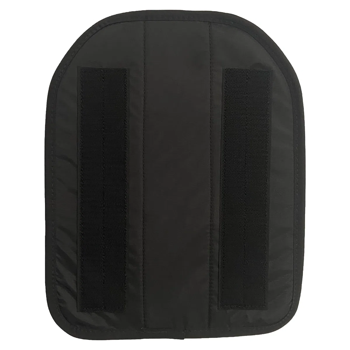 Lot de 2 coussinets en mousse EVA pour support de plaque - Gilet de protection interne tactique - Accessoire d'équipement souple - Fermeture Velcro - 2 pièces (noir)