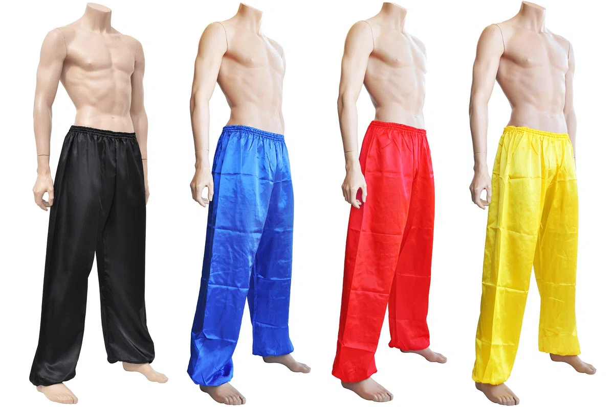 ShenLong - Pantalon Kung-fu, Tai Chi, Satin