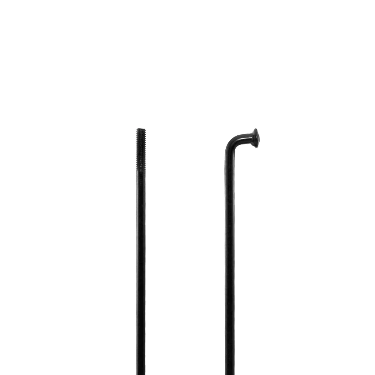 Lot de 18 rayons de vélo 13G avec 18 en laiton (longueur 14 mm), 220-280 mm, diamètre 2,2 mm, rayons en acier pour VTT, descente, tricycle, fauteuil roulant et plus encore.