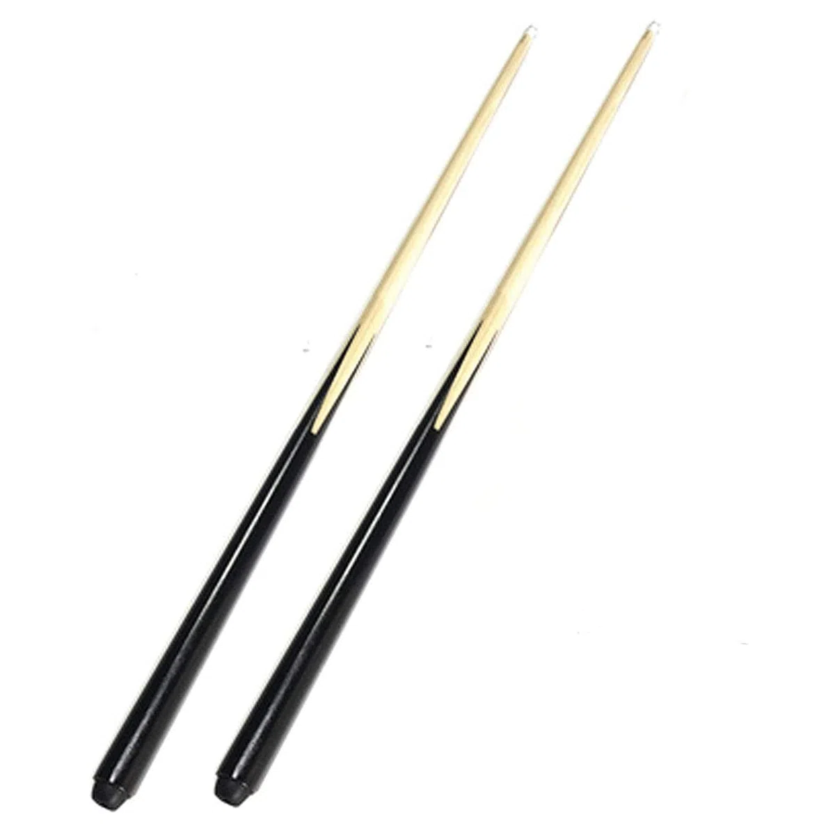 YRU 2 Pièces Queue De Billard, Queue De Billard Courte Queue De Billard à La Main 50-122cm Bois De Frêne Queues De Billard(Color:90cm)
