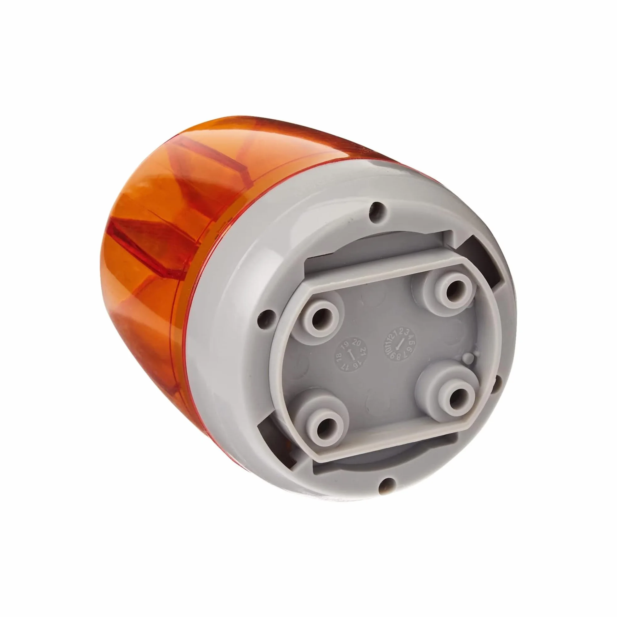 Rolly Toys Feu clignotant rollyFlashlight (Feu clignotant orange, Gyrophare avec support de montage, Pour les véhicules pour enfants, Fonctionne sur piles) 409556
