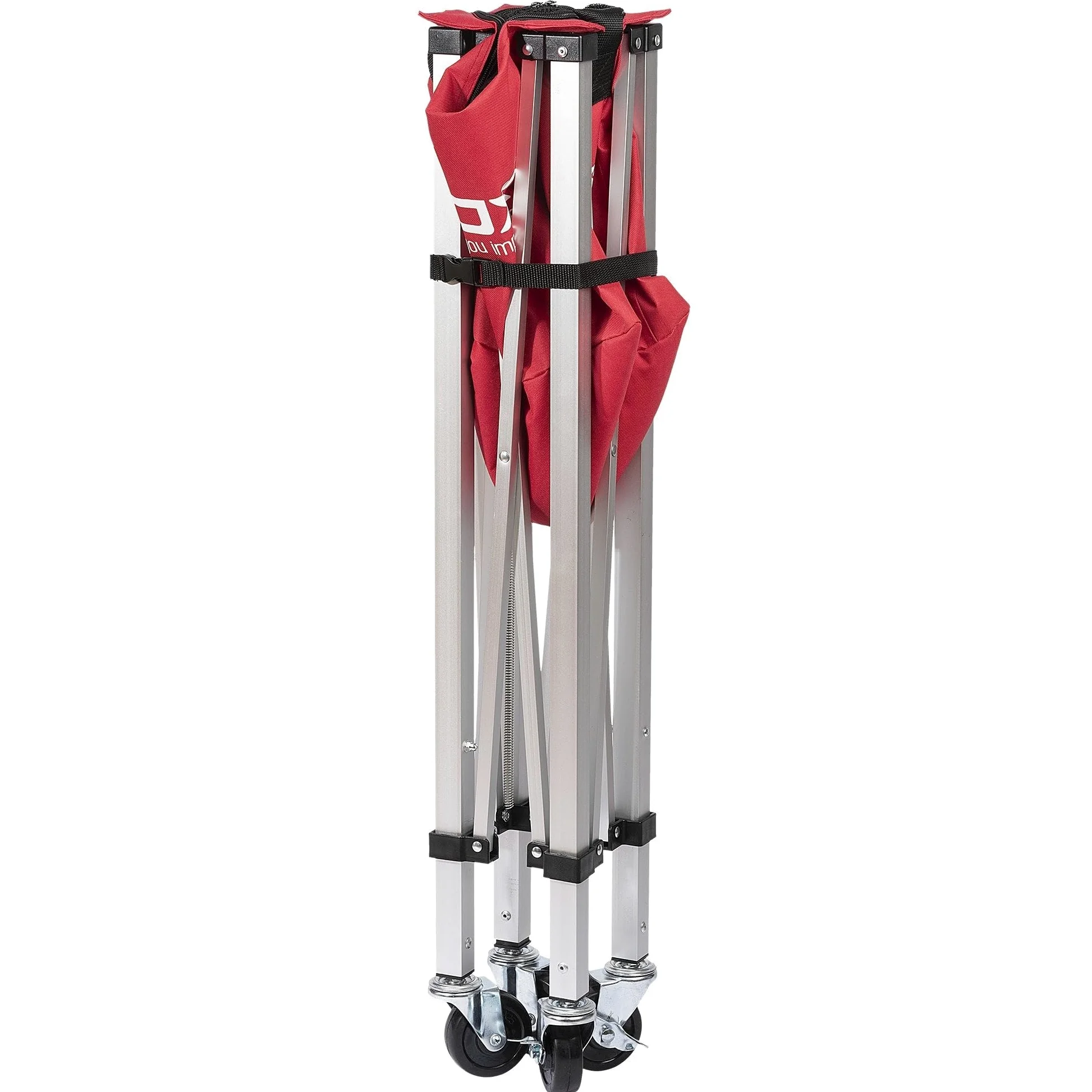 CESTO PLEGABLE Con RUEDAS NOX Rojo