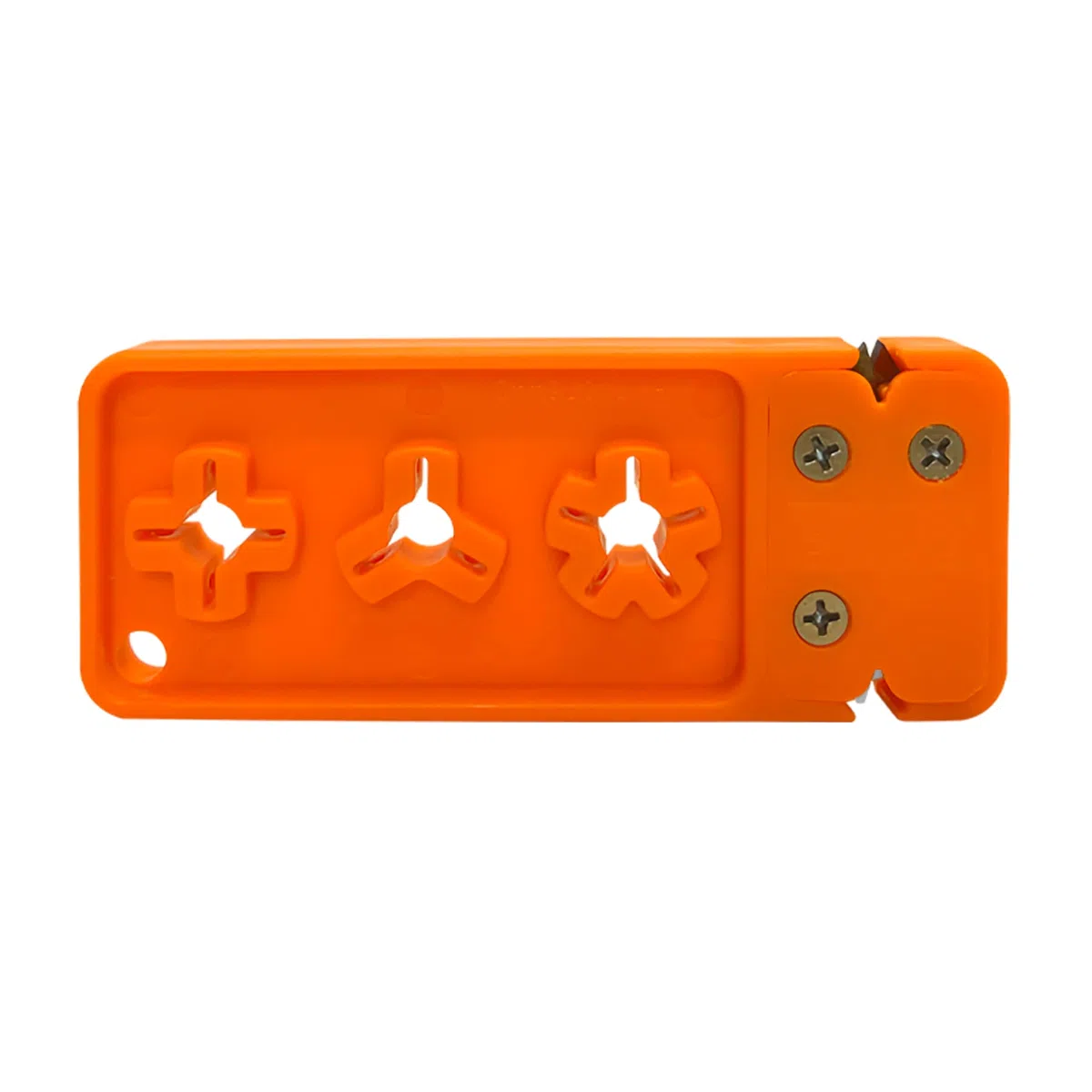 Accusharp ACCU-013 Aiguiseur à tête large et clé, orange, 23 x 10 x 3 cm
