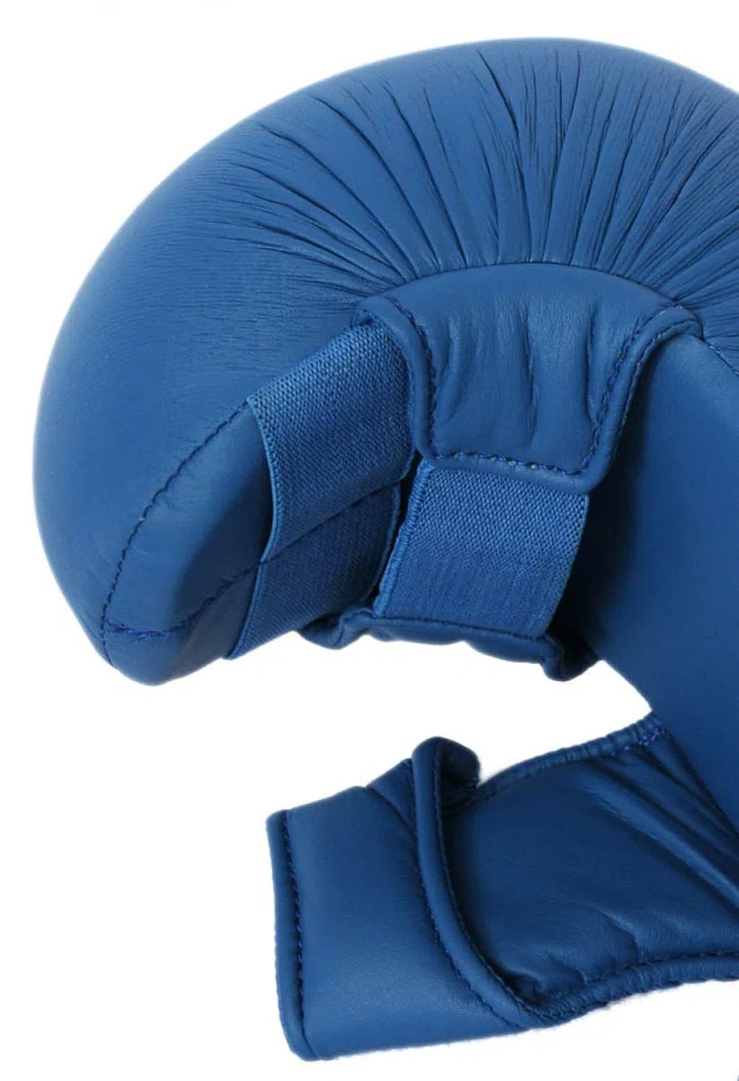Gants de karaté homologués FFK Bleus