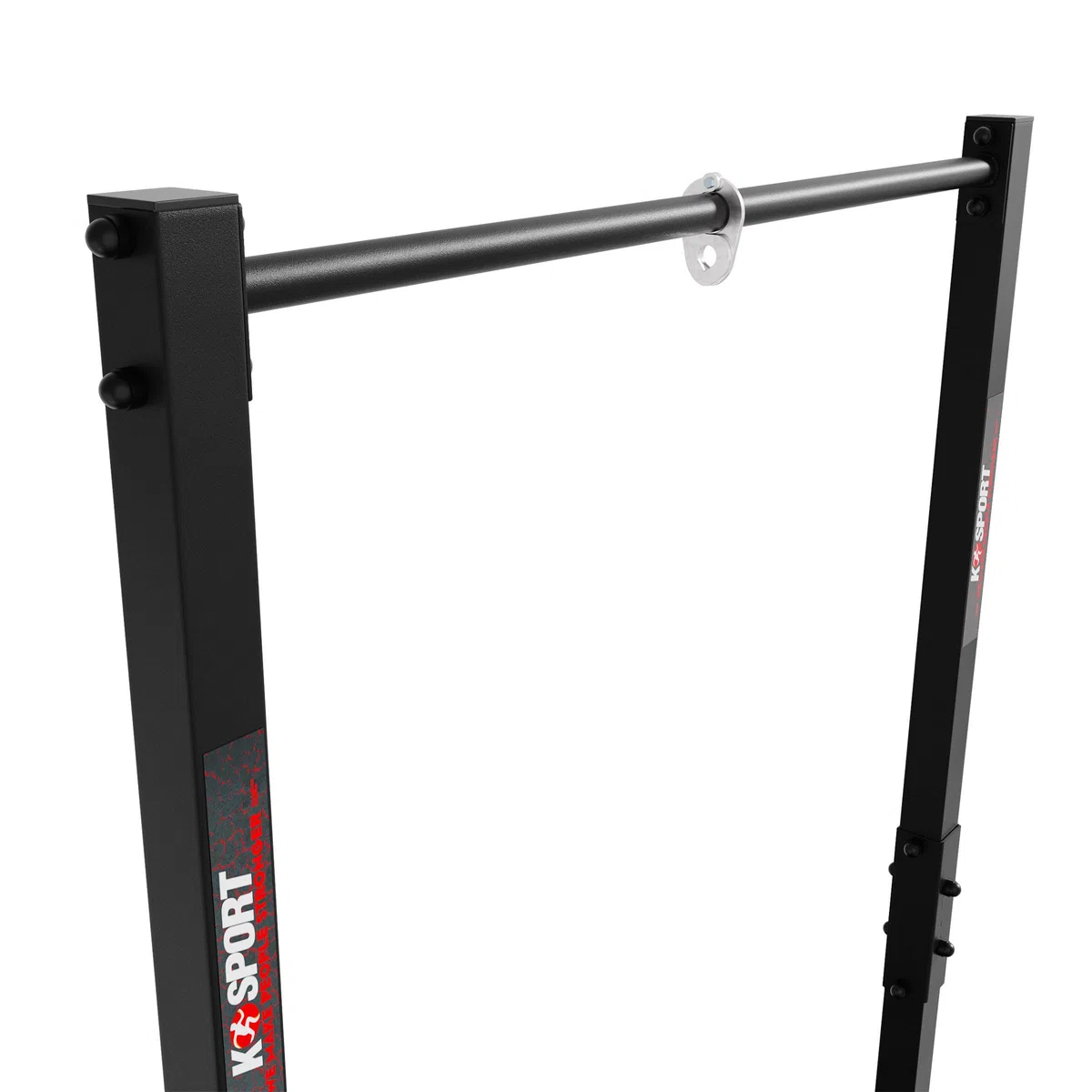 K-Sport: Barre de traction stationnaire d'extérieur I Station de musculation résistante aux intempéries avec barre de traction I Tour de traction pour entraînement musculaire, eBook inclus