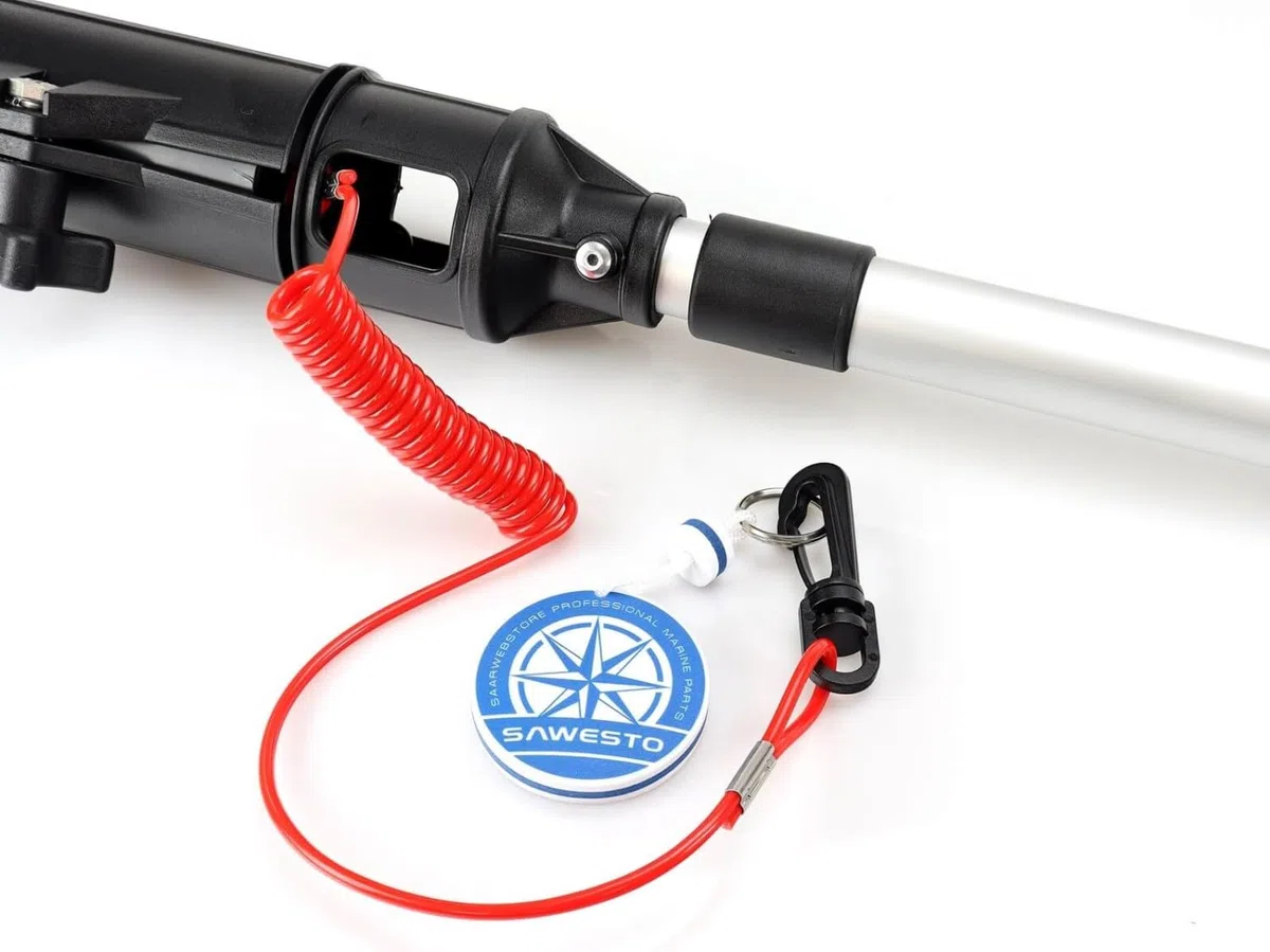 Rallonge de barre pour moteurs hors-bord avec barre de 35 mm de diamètre extensible jusqu'à 1 m