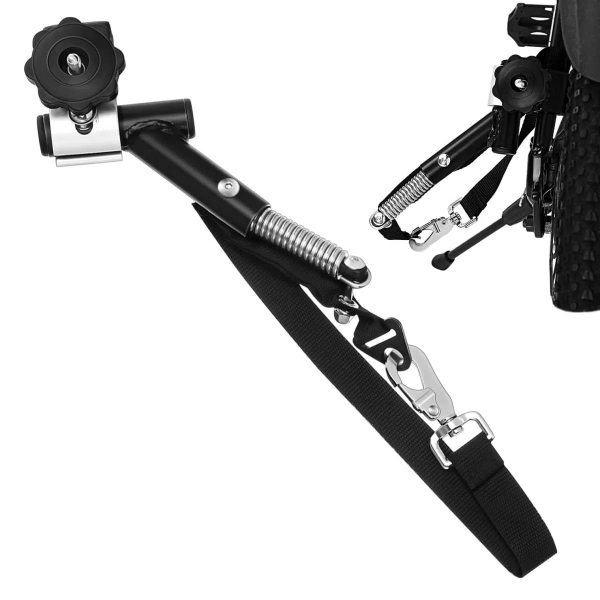 Attache Remorque Velo, Fixation Remorque Velo Universal Bike Libération Vélo Coupleur Adaptateur pour Enfants Enfant Pet Vélo Cargo