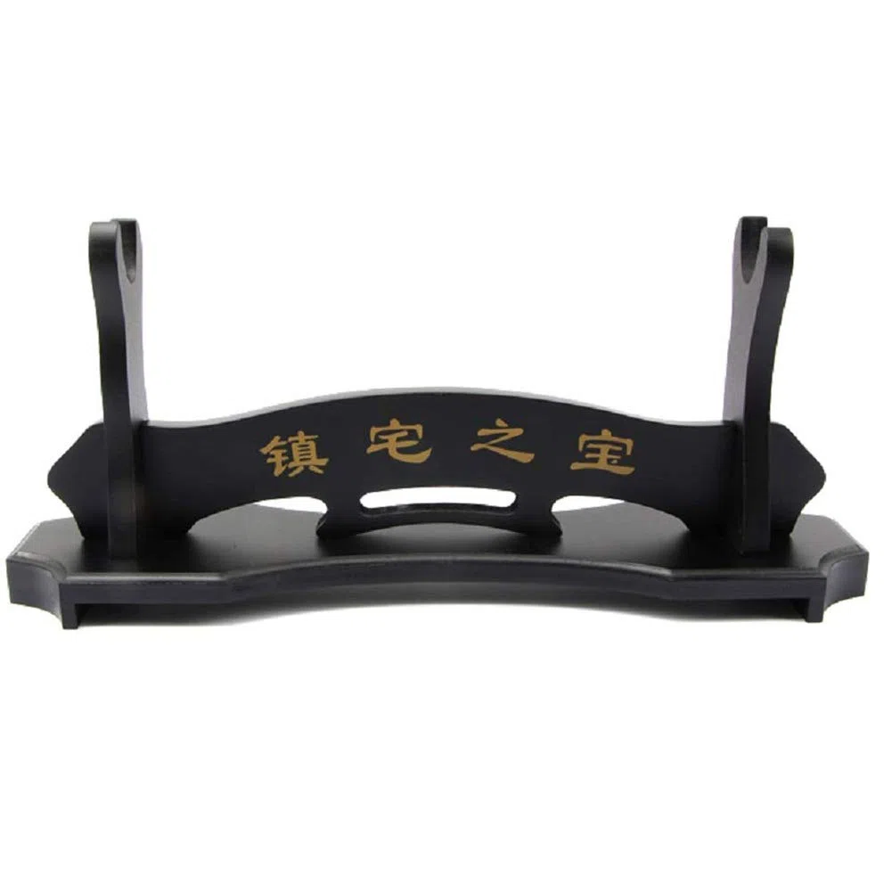 SHULI Support pour épée de samouraï japonais, couteau katana, Wakizashi Tanto, support d'épée de table, présentoir à 1 étage