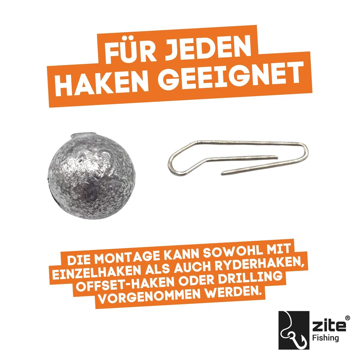 Zite Fishing Cheburashka Plomb Tête Système de Changement - Rapide Plomb Kit - 30 Bottom Jig Boules - 6-14g