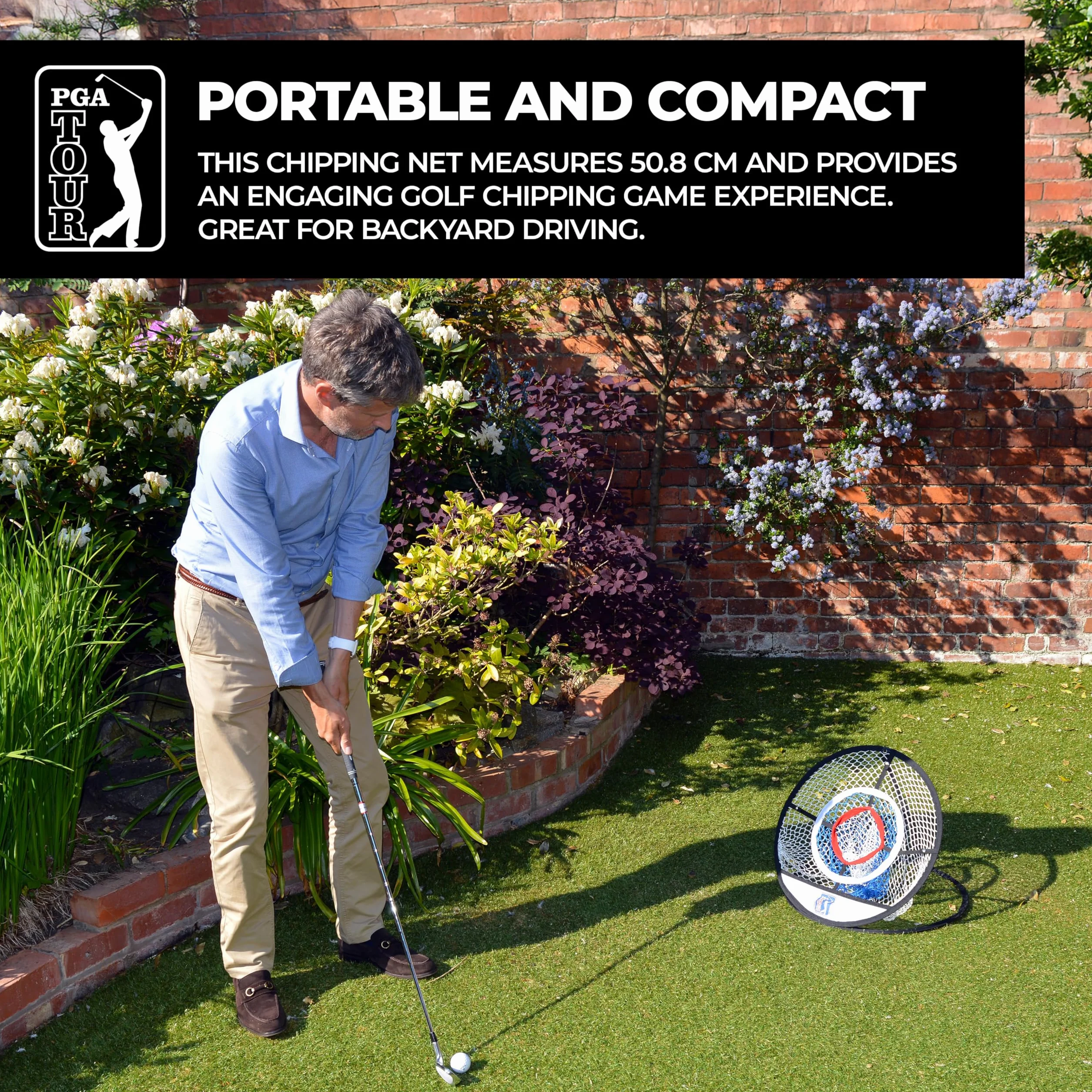 PGA Tour Filet d'entraînement au golf Perfect Touch