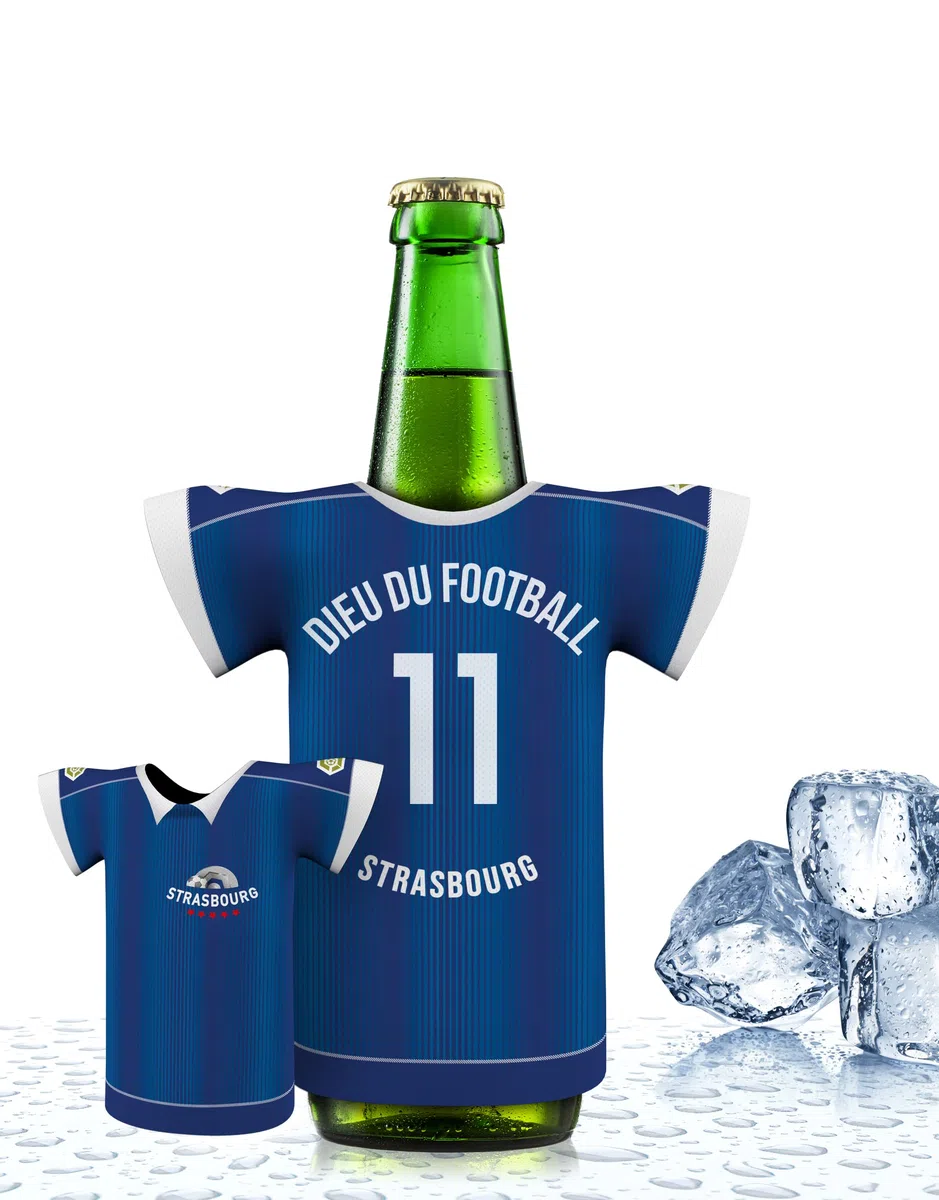 myfanshirt Strasbourg Maillot/Housse Refroidisseur de bière en Jersey - Convient à Hommes by FRFRT