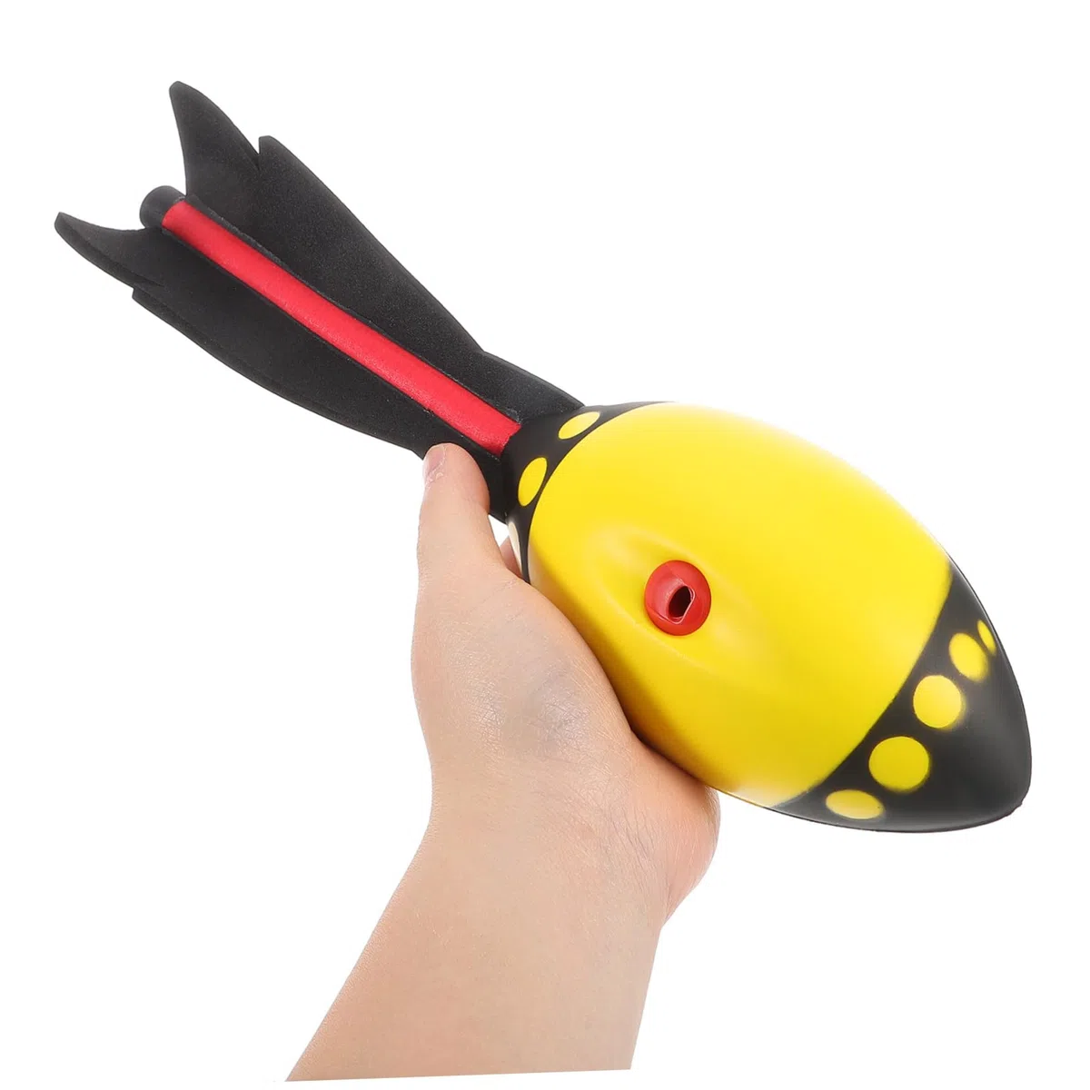 Ballon de Football pour Garçon et Filles en Mousse PU Eva avec Sifflet Intégré, Outil D'entraînement Lancer pour Jeux Extérieur Jardins et Terrains de Sport