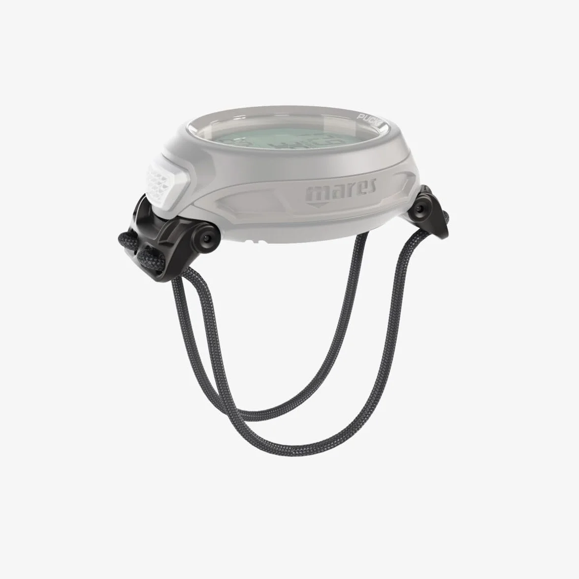 Mares Puck Bungee Mount Bracelet élastique pour Ordinateur de plongée Puck 4, Unisexe, Noir