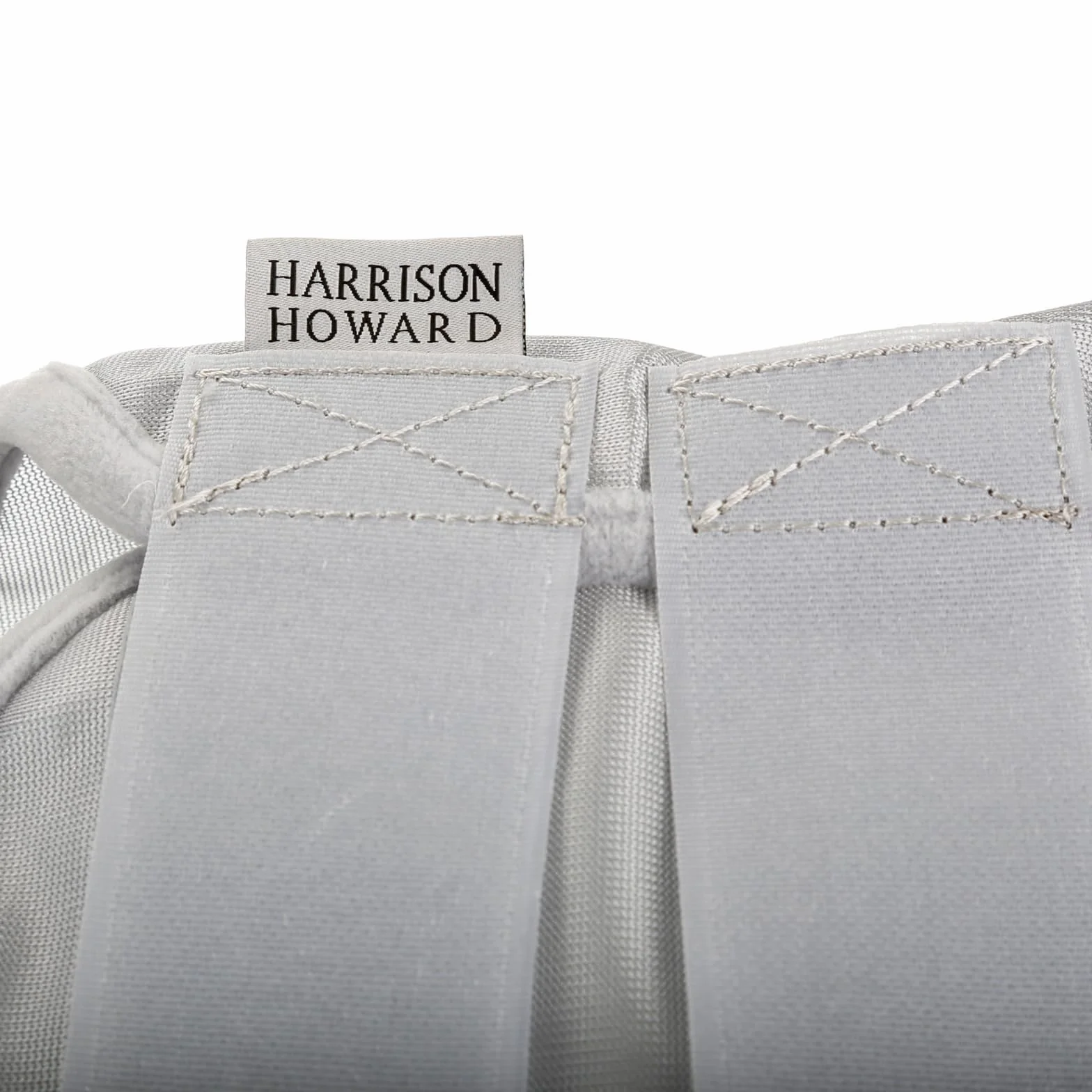 Harrison Howard CareMaster Masque Anti-Mouches Protection Anti-UV Argent Pur-Sang (M)
