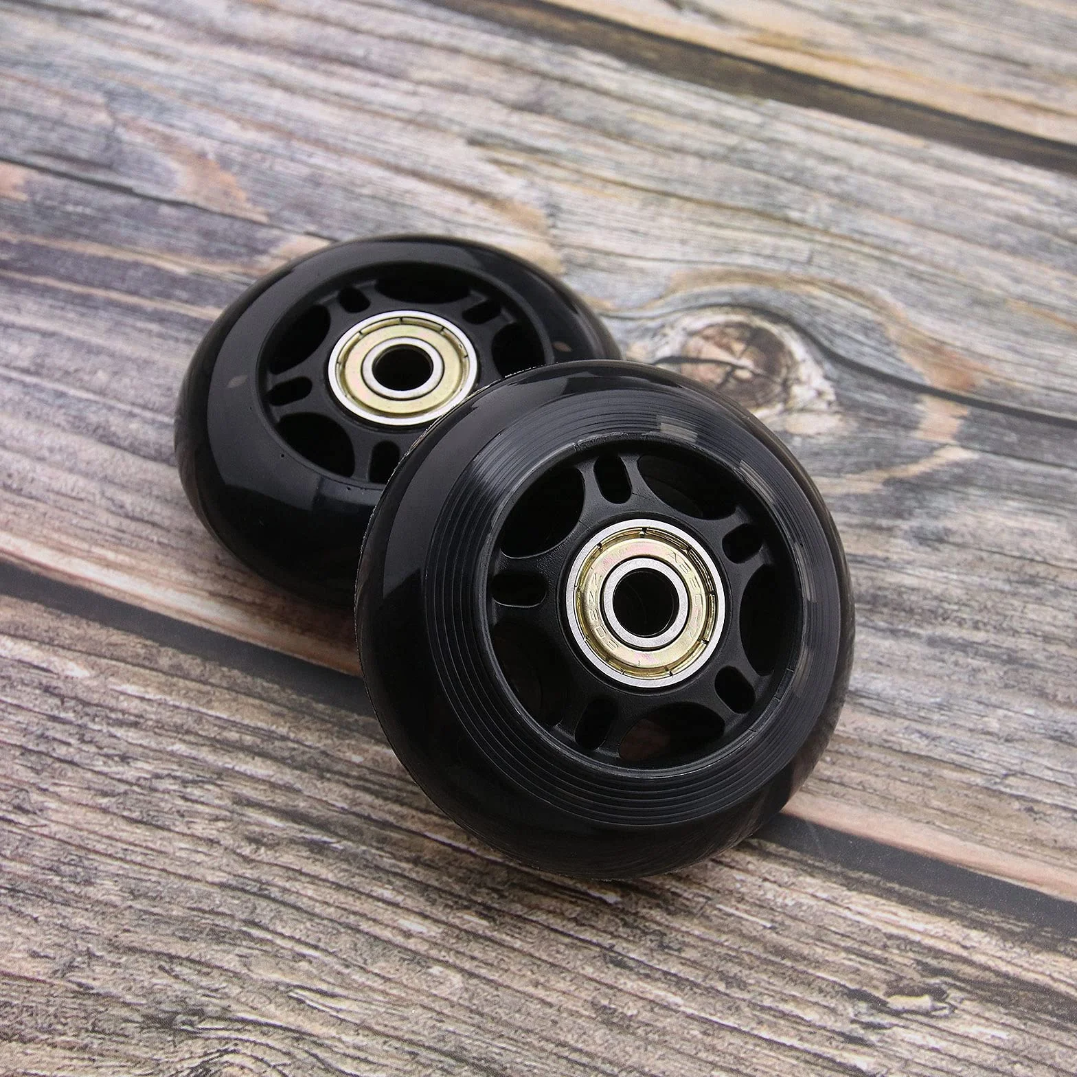 ECSiNG 8pcs Roues de Patinage 70mm 82A avec Roulement ABEC-7 608ZZ pour Garçons et Filles Équitation Récréative en Plein Air