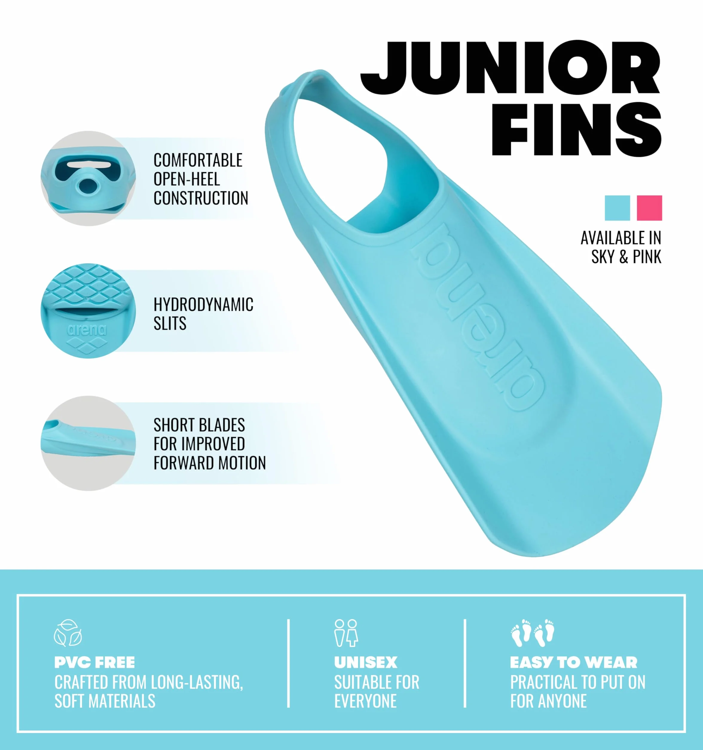Arena Kids' Junior Swim Fin