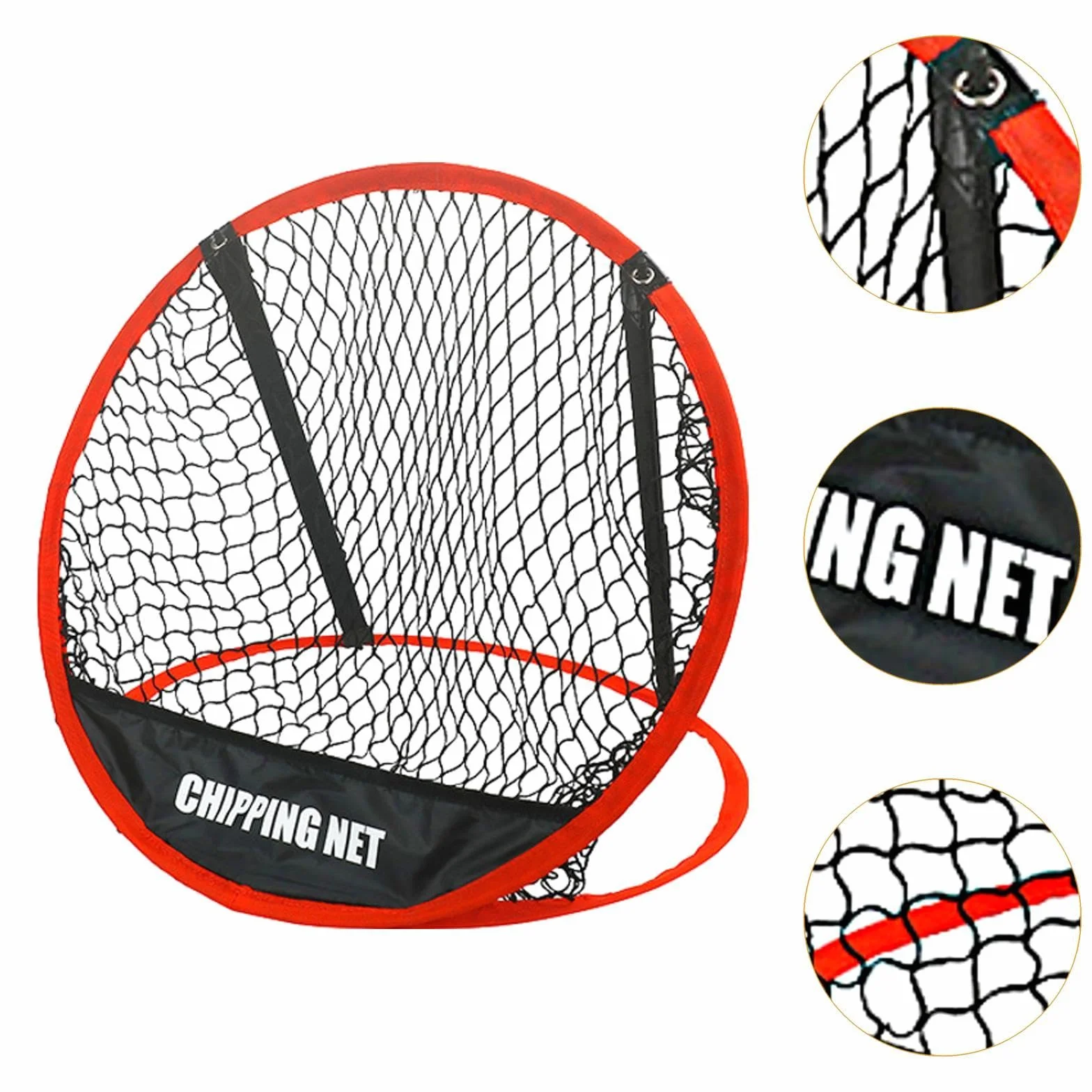 Filet D'entraînement Au Chipping pour Améliorer La Précision et La Puissance - Filet Pliable et Portable pour La Pratique du Golf