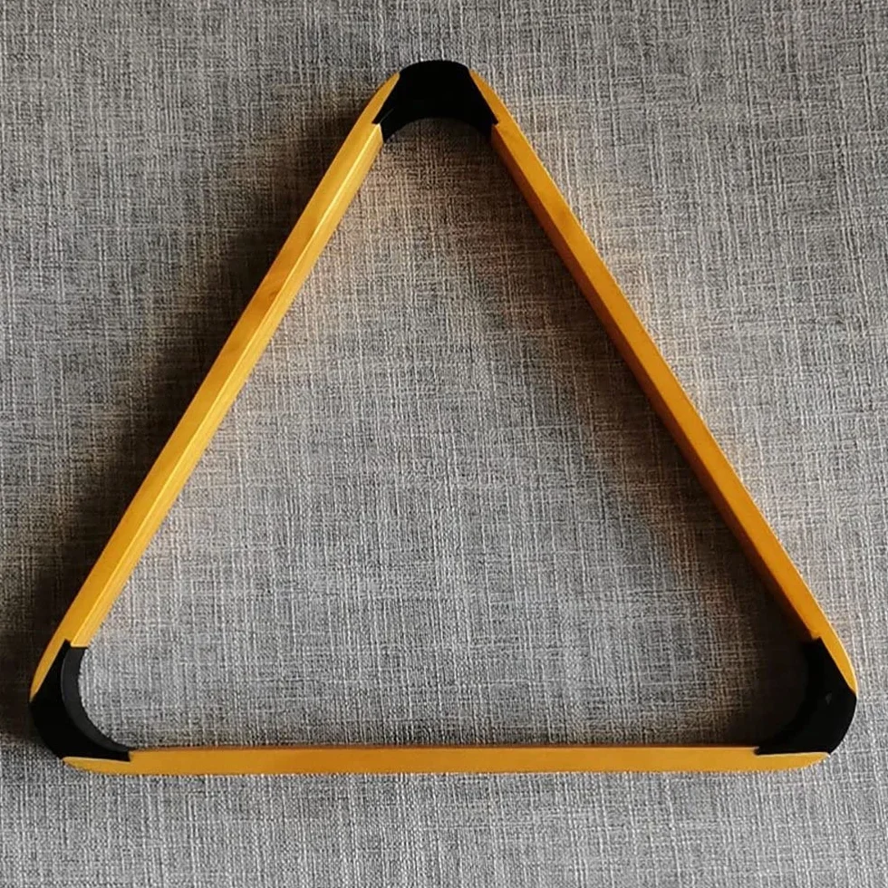 Porte-balles de billard en bois - Triangle - Pour boules de billard
